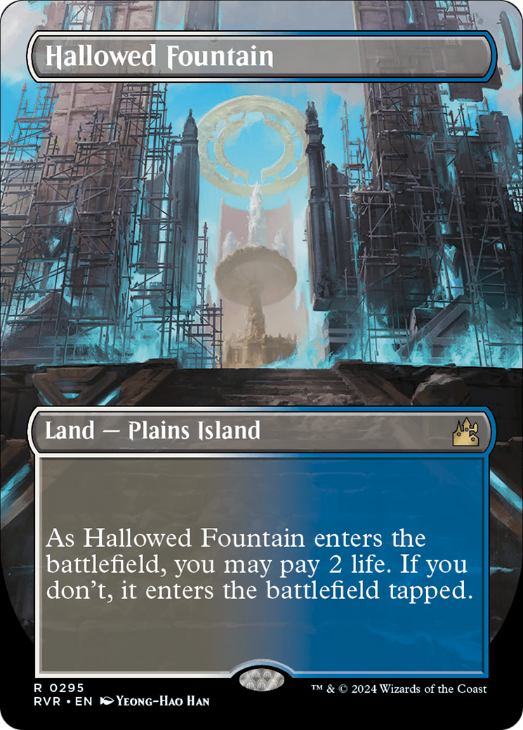 Hallowed Fountain (Borderless) [Ravnica Remastered] | Fandemonia Ltd