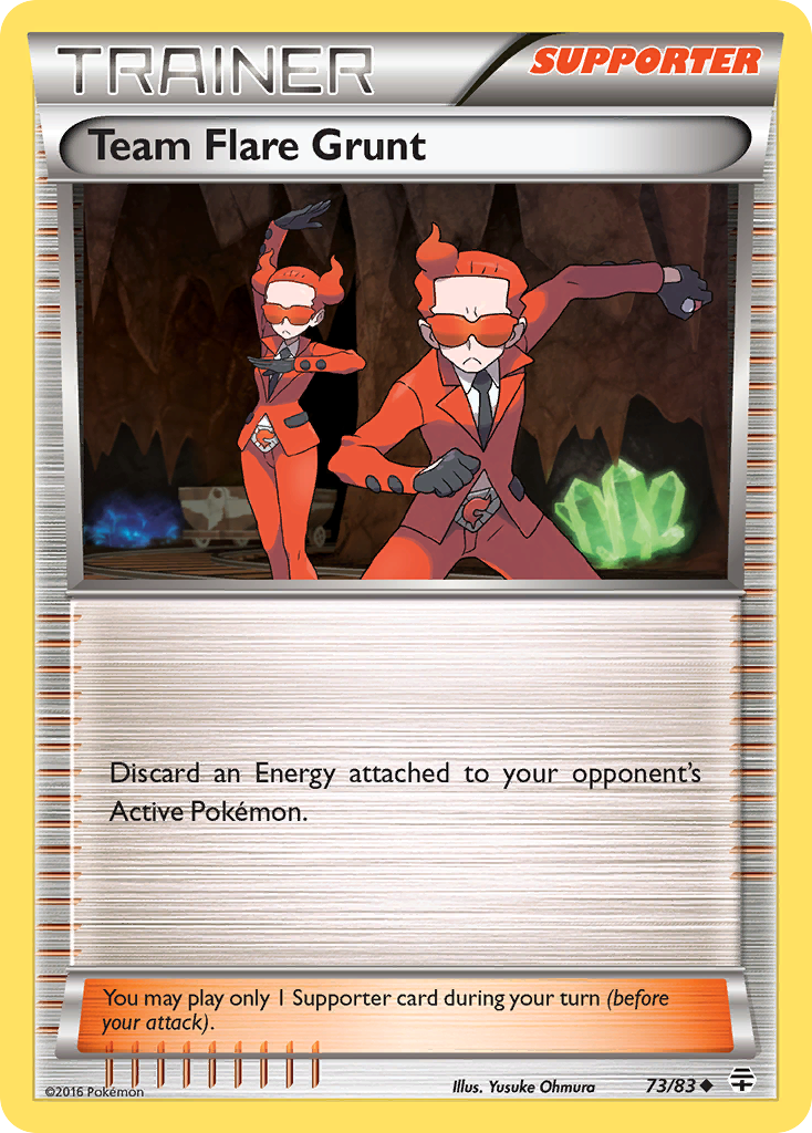 Team Flare Grunt (73/83) [XY: Generations] | Fandemonia Ltd