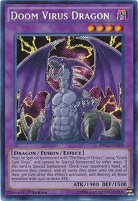 Doom Virus Dragon [DRL2-EN003] Secret Rare | Fandemonia Ltd