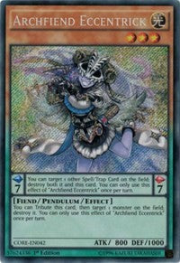 Archfiend Eccentrick [CORE-EN042] Secret Rare | Fandemonia Ltd