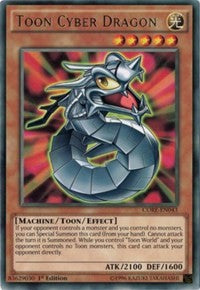 Toon Cyber Dragon [CORE-EN043] Rare | Fandemonia Ltd