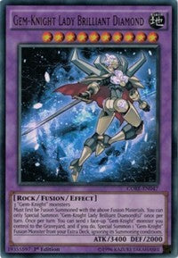 Gem-Knight Lady Brilliant Diamond [CORE-EN047] Ultra Rare | Fandemonia Ltd