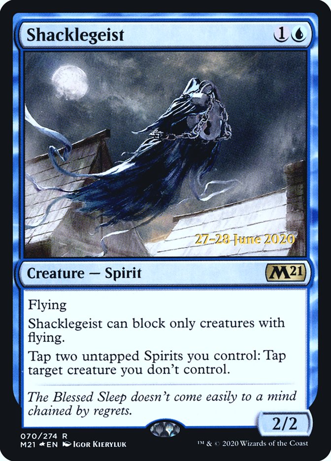 Shacklegeist  [Core Set 2021 Prerelease Promos] | Fandemonia Ltd