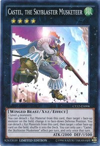 Castel, the Skyblaster Musketeer [CT12-EN006] Super Rare | Fandemonia Ltd