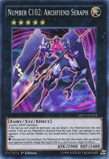 Number C102: Archfiend Seraph [MP15-EN024] Super Rare | Fandemonia Ltd