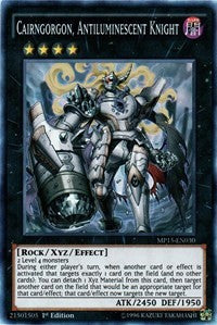 Cairngorgon, Antiluminescent Knight [MP15-EN030] Super Rare | Fandemonia Ltd