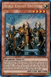 Noble Knight Brothers [MP15-EN046] Secret Rare | Fandemonia Ltd