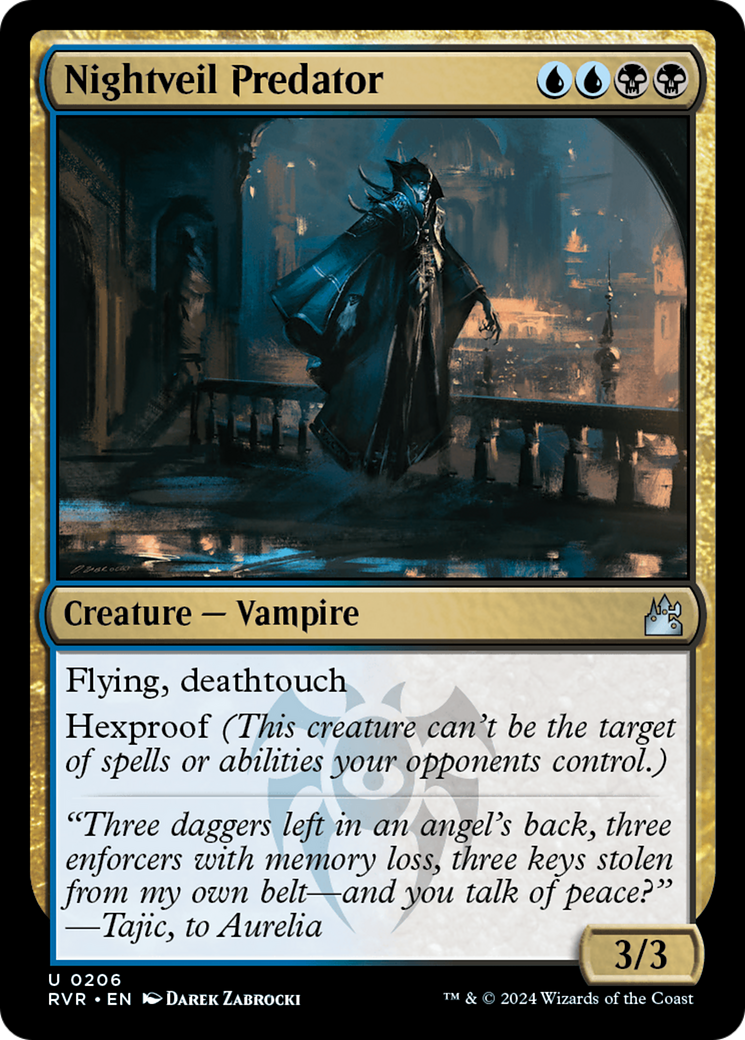 Nightveil Predator [Ravnica Remastered] | Fandemonia Ltd