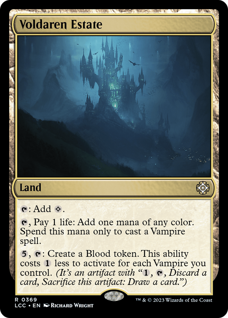 Voldaren Estate [The Lost Caverns of Ixalan Commander] | Fandemonia Ltd