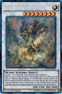 Baxia, Brightness of the Yang Zing [MP15-EN096] Secret Rare | Fandemonia Ltd