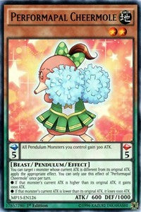 Performapal Cheermole [MP15-EN126] Rare | Fandemonia Ltd