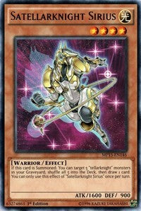 Satellarknight Sirius [MP15-EN146] Rare | Fandemonia Ltd