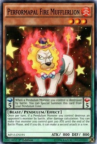 Performapal Fire Mufflerlion [MP15-EN191] Common | Fandemonia Ltd