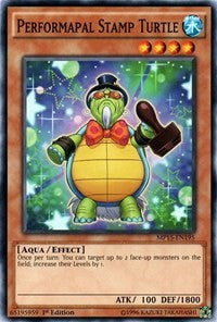 Performapal Stamp Turtle [MP15-EN195] Common | Fandemonia Ltd