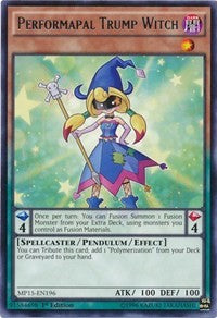 Performapal Trump Witch [MP15-EN196] Rare | Fandemonia Ltd