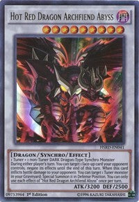 Hot Red Dragon Archfiend Abyss [HSRD-EN041] Ultra Rare | Fandemonia Ltd