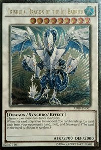 Trishula, Dragon of the Ice Barrier [AP08-EN001] Ultimate Rare | Fandemonia Ltd