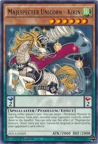 Majespecter Unicorn - Kirin [DOCS-EN029] Rare | Fandemonia Ltd