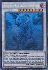 Scarlight Red Dragon Archfiend (Ghost) [DOCS-EN046] Ghost Rare | Fandemonia Ltd