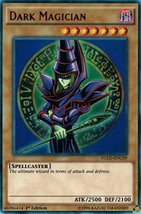 Dark Magician (C) [YGLD-ENC09] Ultra Rare | Fandemonia Ltd