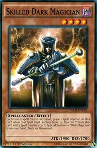 Skilled Dark Magician (C) [YGLD-ENC19] Common | Fandemonia Ltd