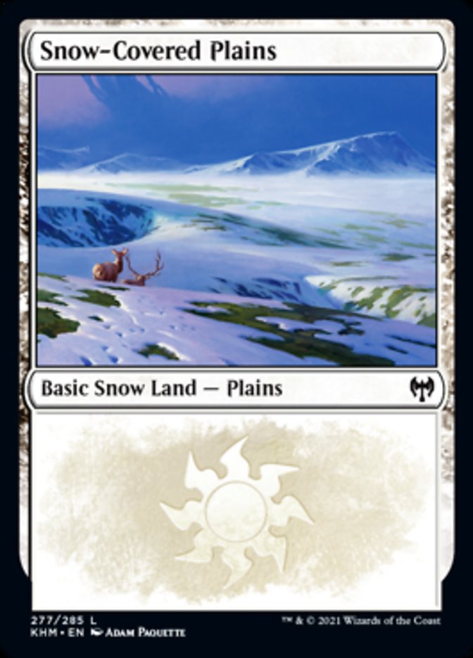 Snow-Covered Plains (277) [Kaldheim] | Fandemonia Ltd