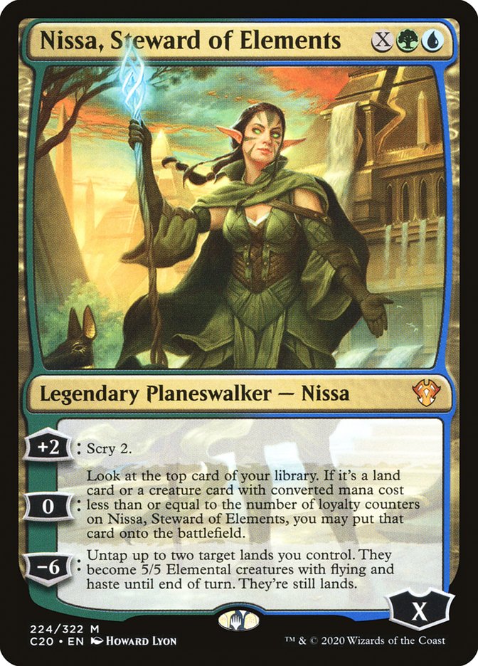 Nissa, Steward of Elements [Commander 2020] | Fandemonia Ltd