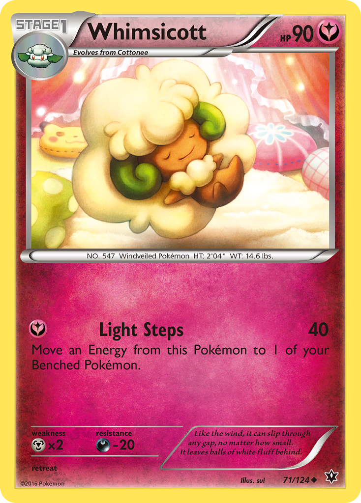 Whimsicott (71/124) [XY: Fates Collide] | Fandemonia Ltd