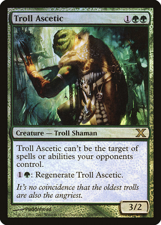 Troll Ascetic (Premium Foil) [Tenth Edition] | Fandemonia Ltd