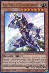 Buster Blader, the Destruction Swordmaster [BOSH-EN018] Ultra Rare | Fandemonia Ltd