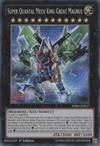 Super Quantal Mech King Great Magnus [WIRA-EN037] Secret Rare | Fandemonia Ltd