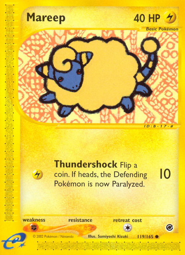 Mareep (119/165) [Expedition: Base Set] | Fandemonia Ltd