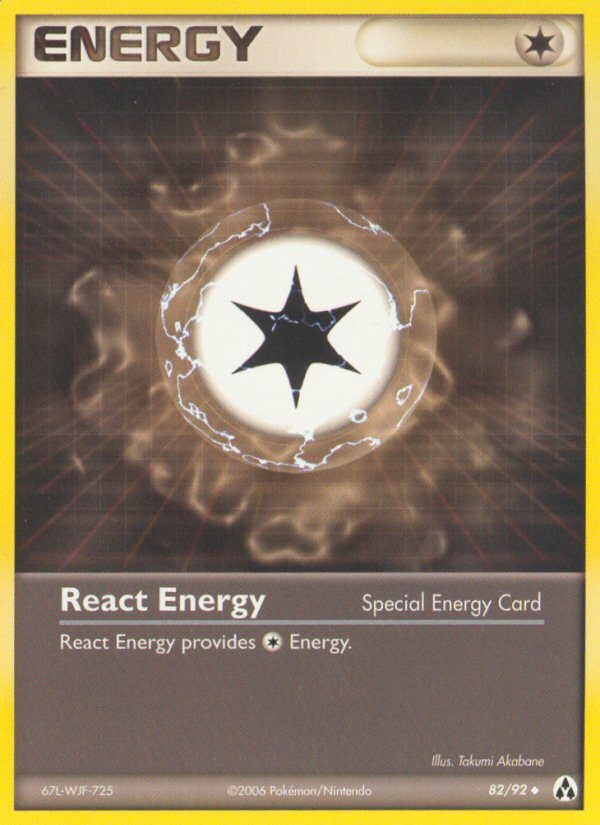 React Energy (82/92) [EX: Legend Maker] | Fandemonia Ltd