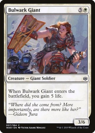 Bulwark Giant [War of the Spark] | Fandemonia Ltd