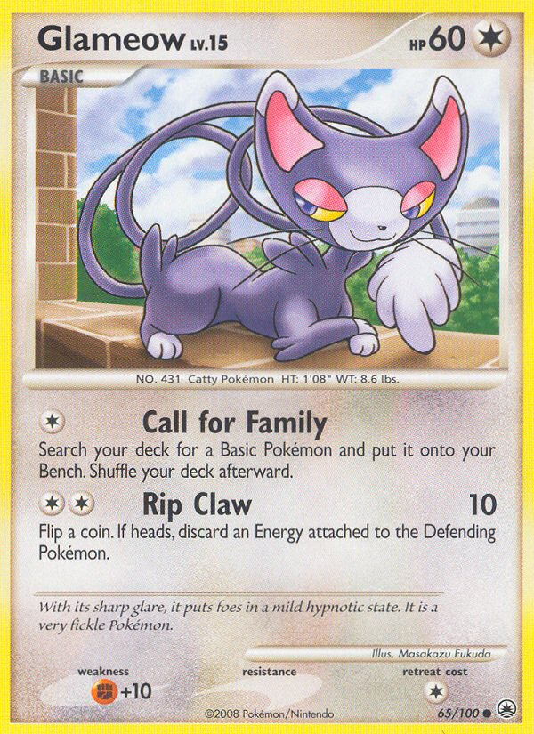 Glameow (65/100) [Diamond & Pearl: Majestic Dawn] | Fandemonia Ltd