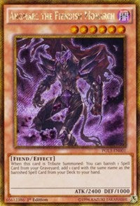 Angmarl the Fiendish Monarch [PGL3-EN001] Gold Secret Rare | Fandemonia Ltd