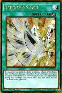 Tsukumo Slash [PGL3-EN013] Gold Secret Rare | Fandemonia Ltd