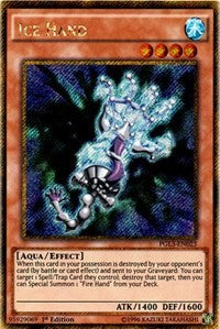 Ice Hand [PGL3-EN023] Gold Secret Rare | Fandemonia Ltd