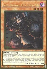 Barbar, Malebranche of the Burning Abyss [PGL3-EN054] Gold Rare | Fandemonia Ltd