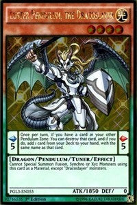 Luster Pendulum, the Dracoslayer [PGL3-EN055] Gold Rare | Fandemonia Ltd