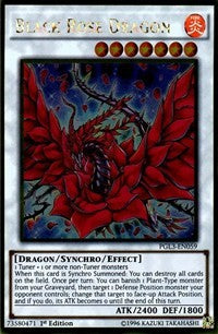 Black Rose Dragon [PGL3-EN059] Gold Rare | Fandemonia Ltd