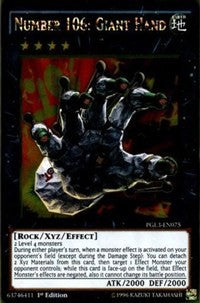 Number 106: Giant Hand [PGL3-EN075] Gold Rare | Fandemonia Ltd