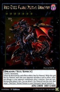 Red-Eyes Flare Metal Dragon [PGL3-EN078] Gold Rare | Fandemonia Ltd