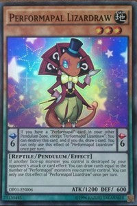 Performapal Lizardraw [OP01-EN006] Super Rare | Fandemonia Ltd