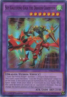 Sky Galloping Gaia the Dragon Champion [MIL1-EN010] Super Rare | Fandemonia Ltd