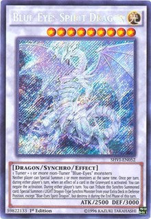 Blue-Eyes Spirit Dragon [SHVI-EN052] Secret Rare | Fandemonia Ltd