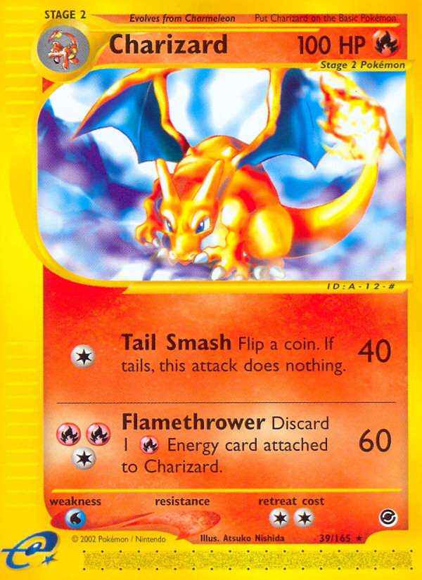 Charizard (39/165) [Expedition: Base Set] | Fandemonia Ltd