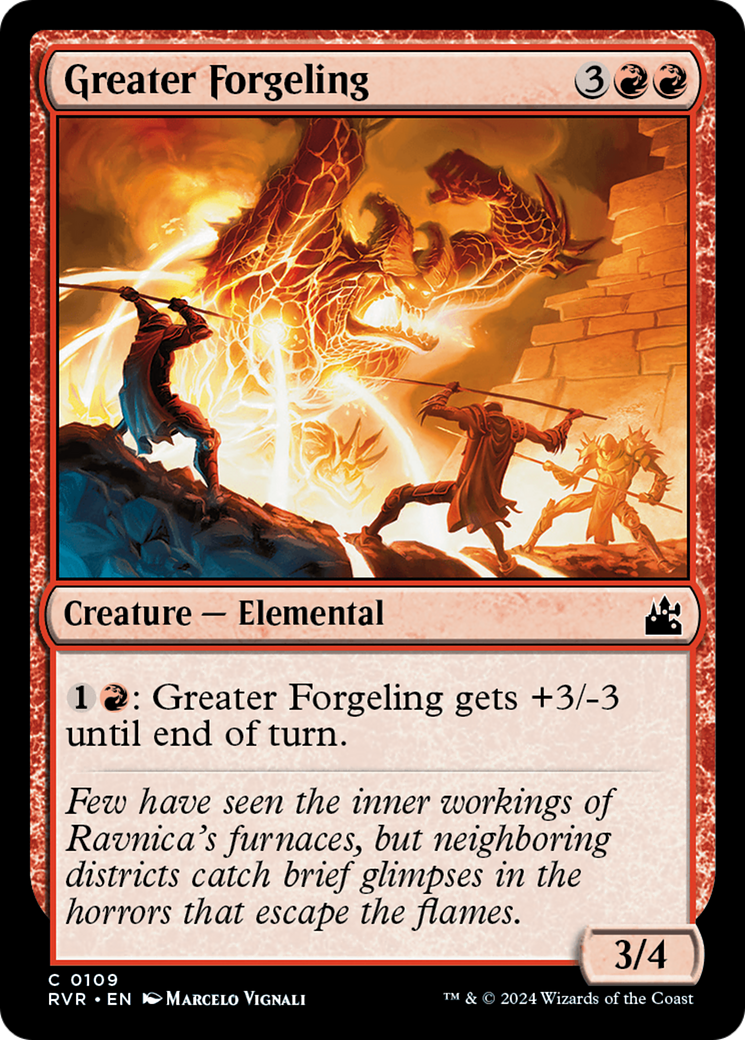 Greater Forgeling [Ravnica Remastered] | Fandemonia Ltd