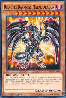 Red-Eyes Darkness Metal Dragon [SR02-EN009] Common | Fandemonia Ltd