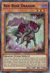 Red Rose Dragon (Blue) [LDS2-EN108] Ultra Rare | Fandemonia Ltd